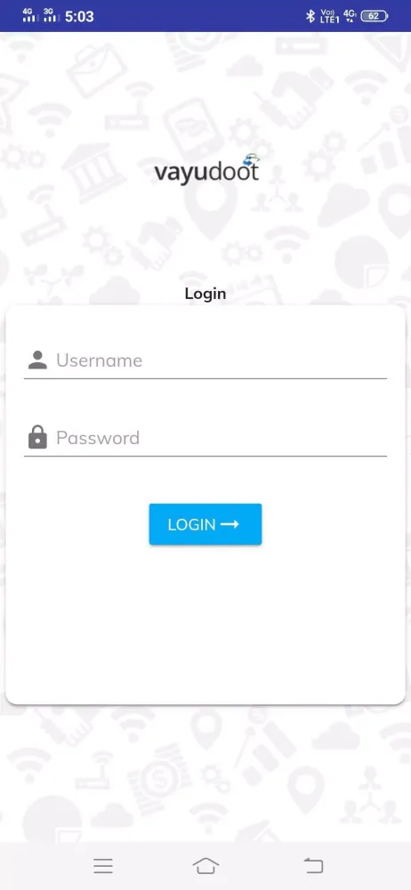 Vayudoot Broadband App Screenshots