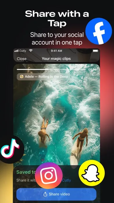 Reels Templates & Maker: CutLy Screenshots