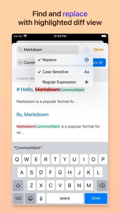 Capturas de tela do Taio - Markdown & Text Actions