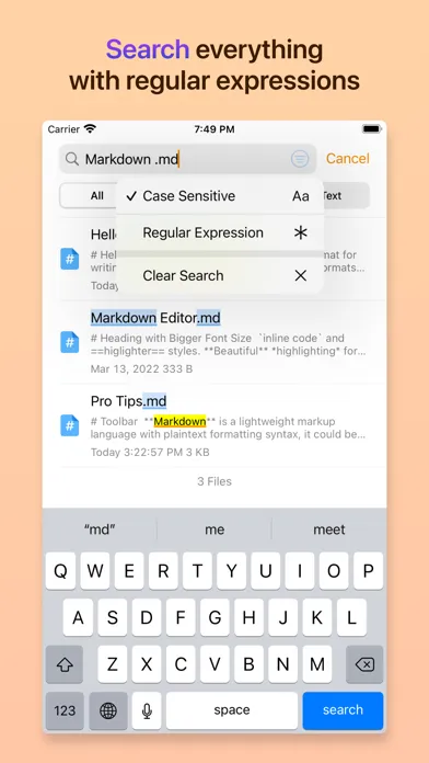 Capturas de tela do Taio - Markdown & Text Actions