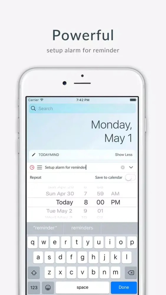 TodayMind - Reminders Widget スクリーンショット