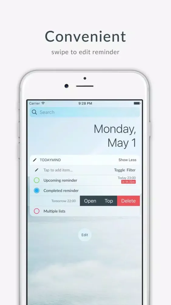 TodayMind - Reminders Widget スクリーンショット