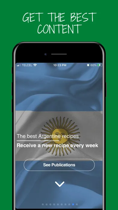 Argentine Food Recipes Ekran Görüntüleri