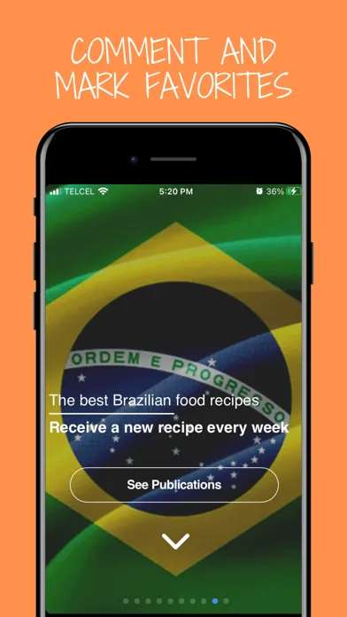Capturas de pantalla de Brazilian Food Recipes