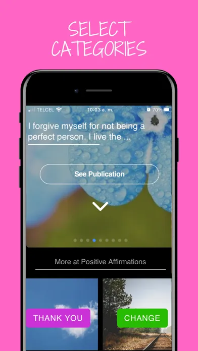 Positive Affirmations For Mood سکرین شاٹس