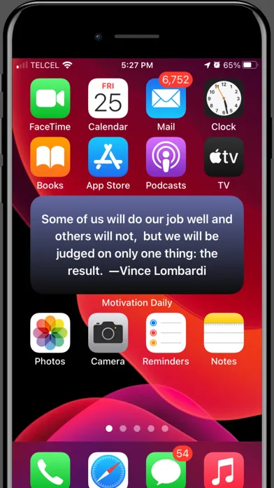 Motivation - 365 quotes Screenshots
