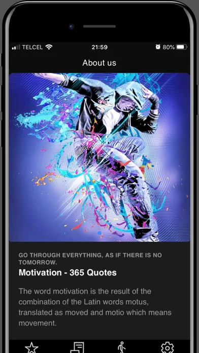 Motivation - 365 quotes Screenshots