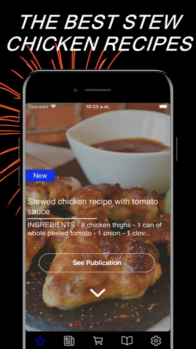 Captures d'écran de Stewed Chicken Recipes