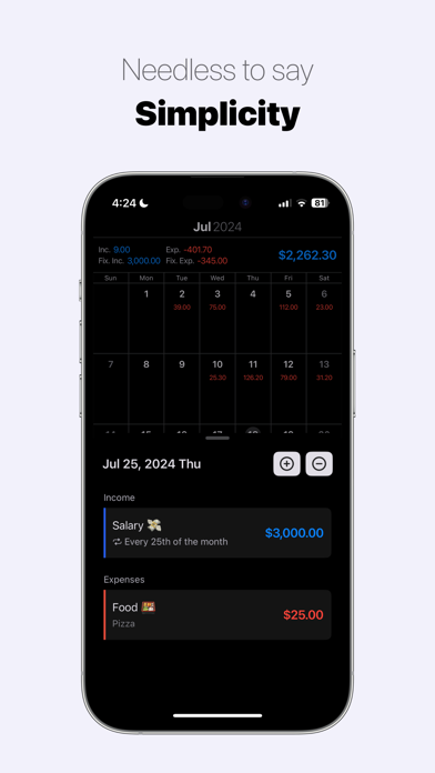 Tangkapan skrin Money Keeper: Expenses Tracker