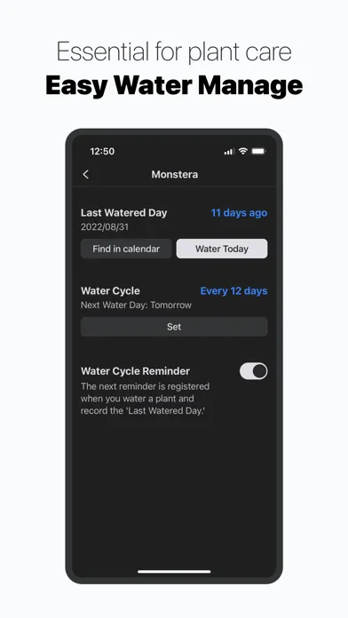Plant Family - Water Reminder Screenshots