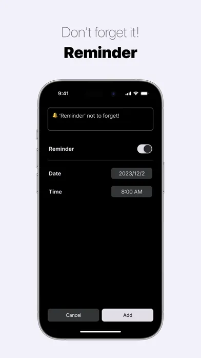 Ảnh chụp màn hình của Reminder - Widget & Routine