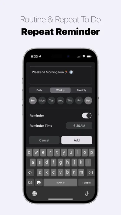 Ảnh chụp màn hình của Reminder - Widget & Routine