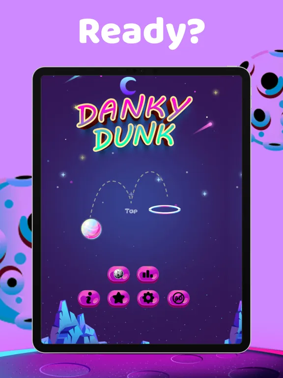 Capturas de pantalla de Danky Dunk iPad 