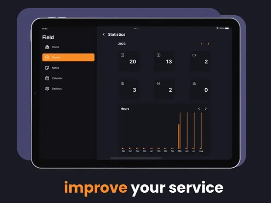 Field - Service buddy iPad  スクリーンショット