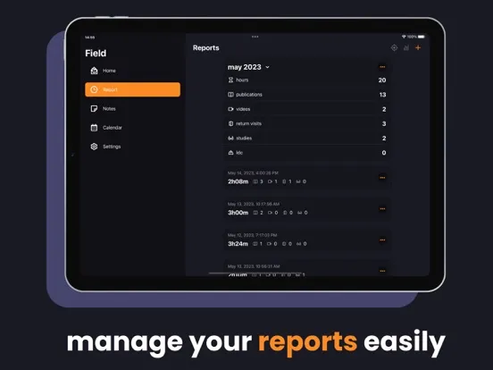 Field - Service buddy iPad  スクリーンショット