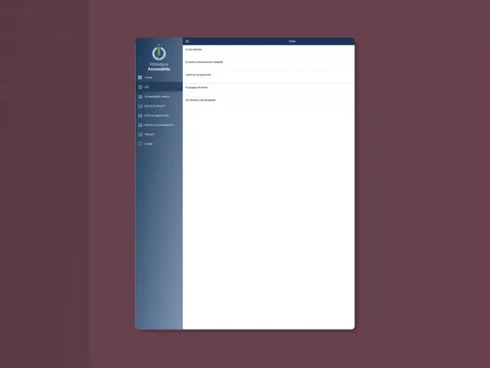 Capturas de pantalla de Pantelleria Accessibile iPad 