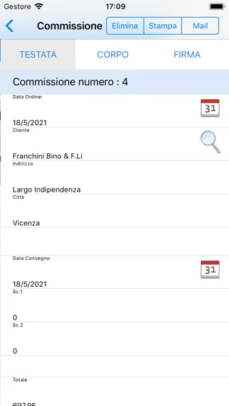Tangkapan skrin ClickOrder Catalog Order Agent