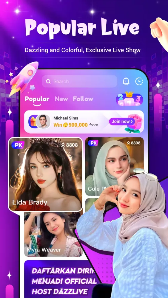 Dazz Live Screenshots