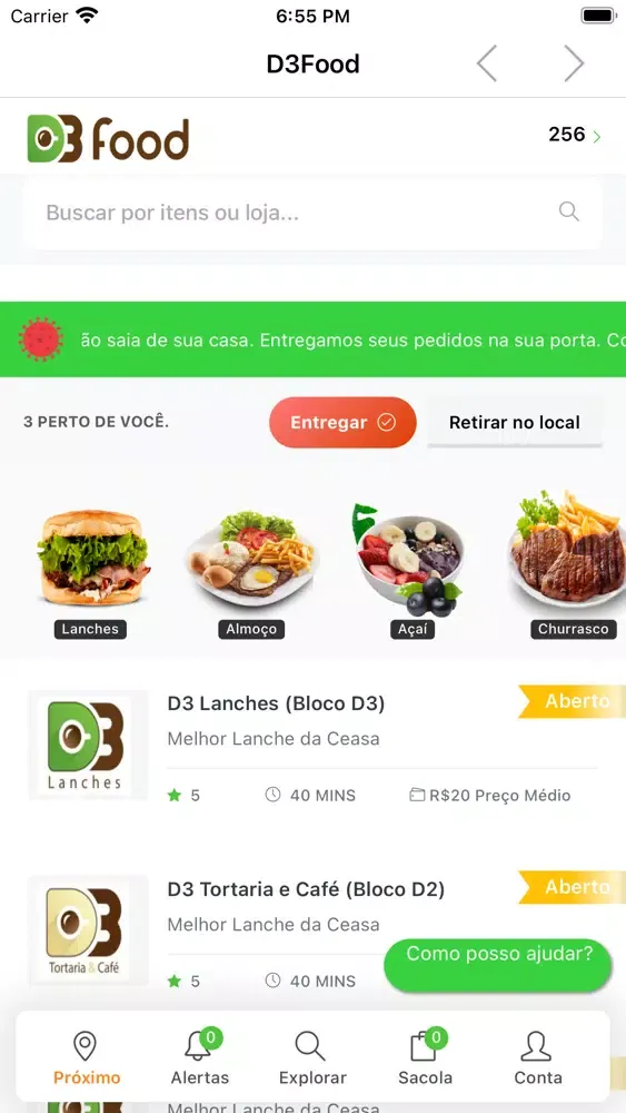 D3FoodApp應用截圖