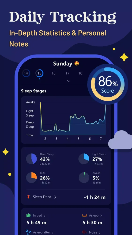 Sleep Tracker & Sleep Recorder Screenshots