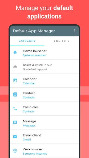 Default App Manager应用截图