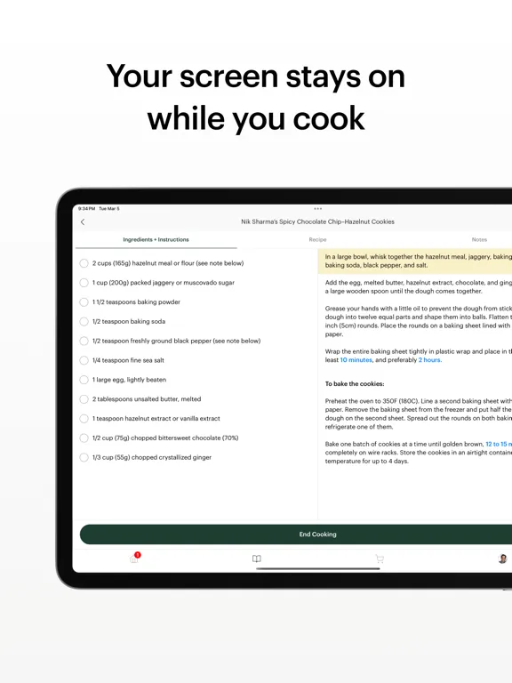 Ảnh chụp màn hình của Deglaze: Cooking, Simplified iPad 
