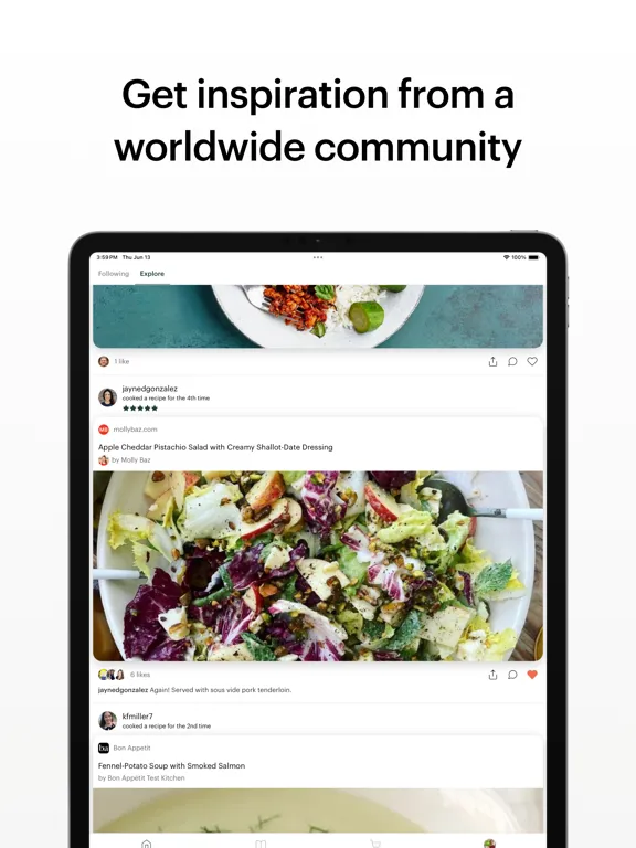 Ảnh chụp màn hình của Deglaze: Cooking, Simplified iPad 