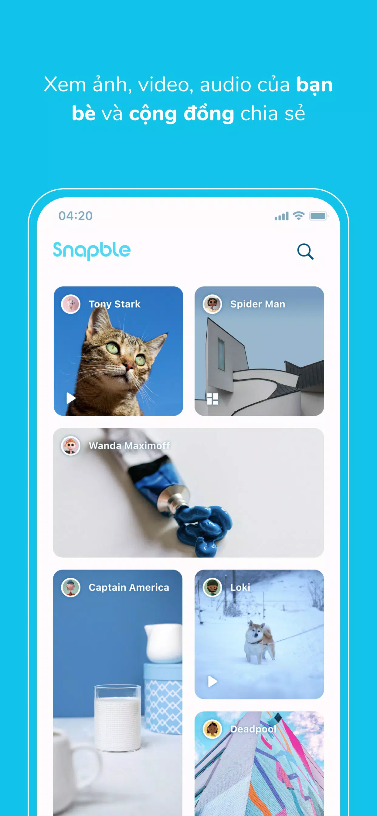 Snapble Screenshots