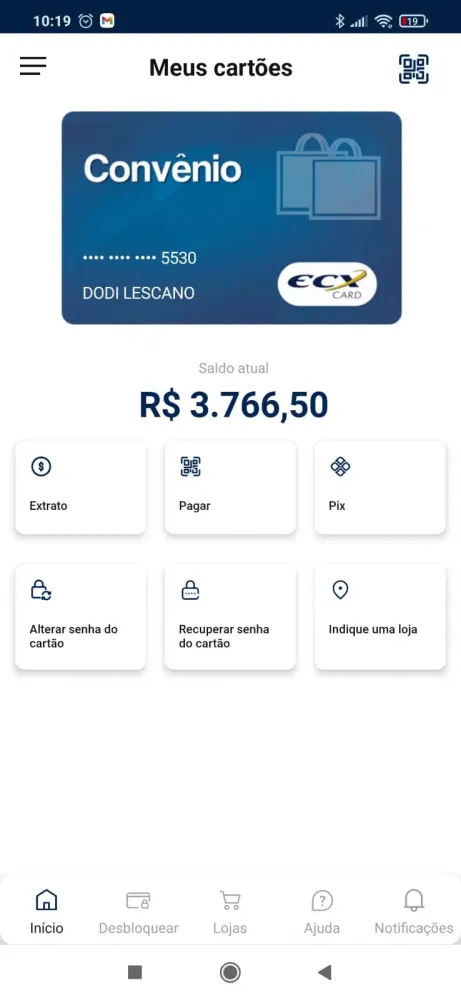 ECX Card Screenshots