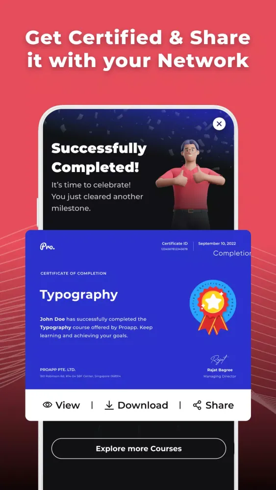 Learn Typography - ProApp Screenshots