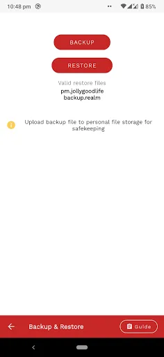Password Manager+ Cloud Backup スクリーンショット