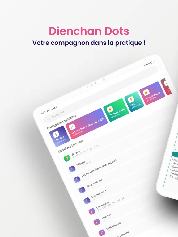 Скриншоты Dienchan dots iPad 