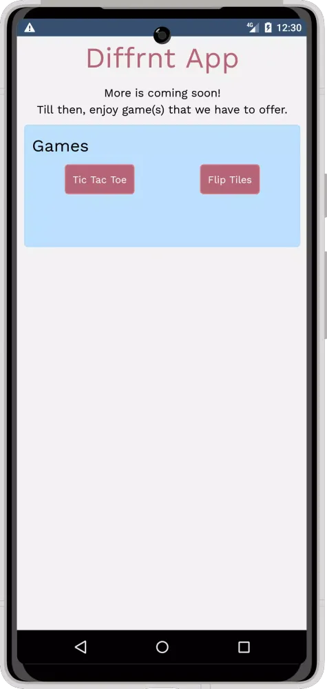 Diffrnt App Screenshots