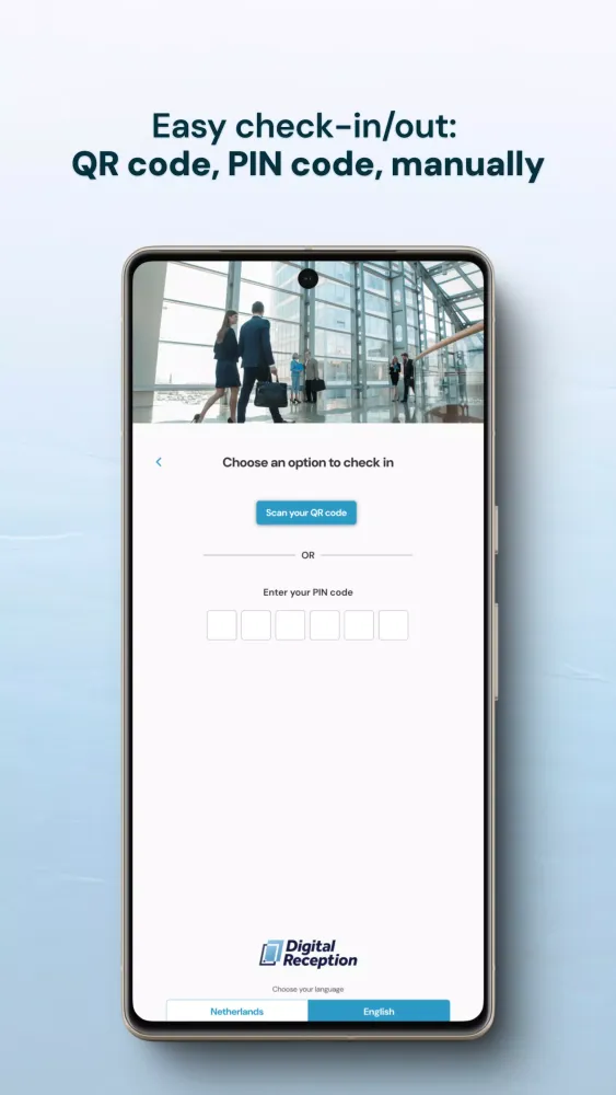 Digital Reception Screenshots