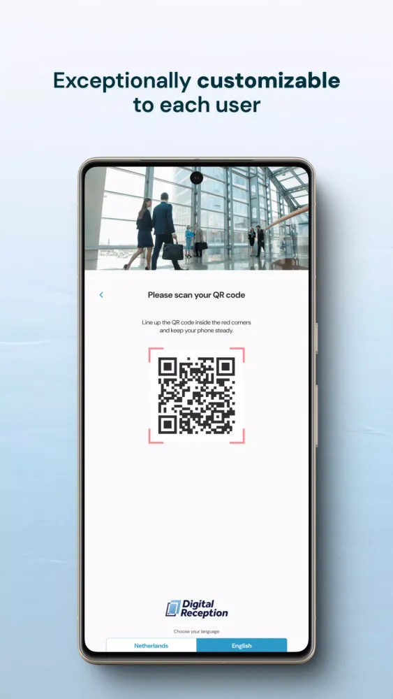 Digital Reception Screenshots