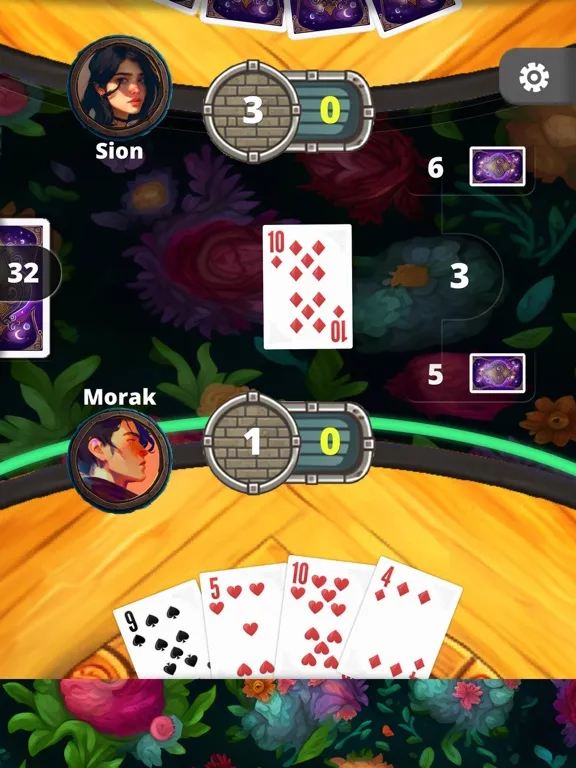 Capturas de tela do Pisti Kings iPad 