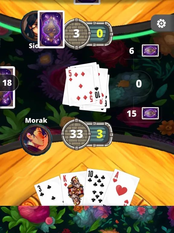 Capturas de tela do Pisti Kings iPad 