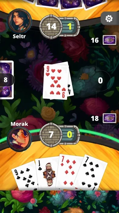 Capturas de tela do Pisti Kings