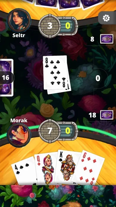 Capturas de tela do Pisti Kings