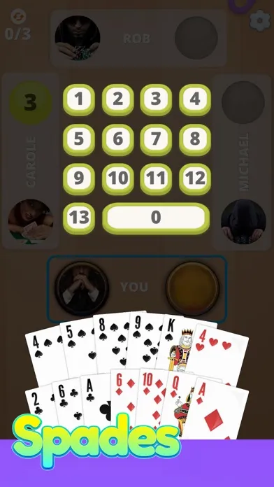 Zrzuty ekranu Spades DLY