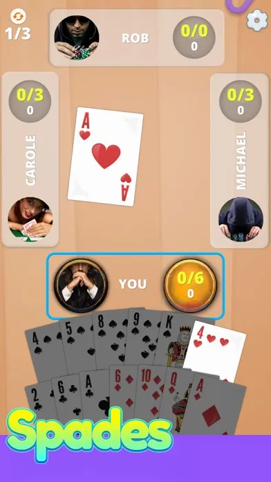 Zrzuty ekranu Spades DLY
