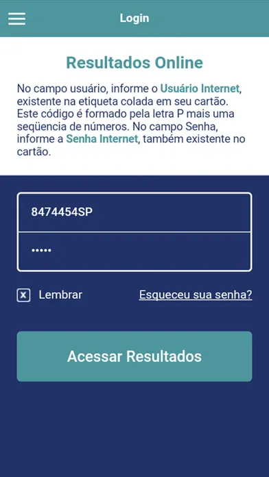 Tangkapan skrin DMS Burnier Laboratórios