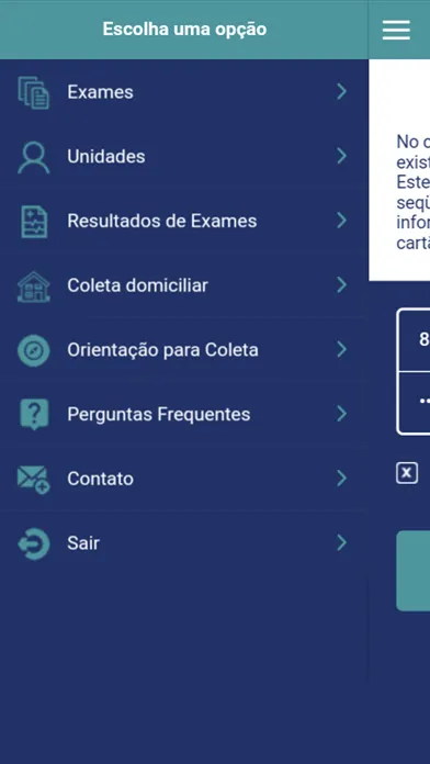 Tangkapan skrin DMS Burnier Laboratórios