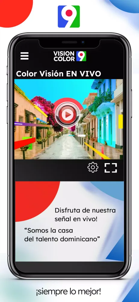 Color Visión Canal 9應用截圖