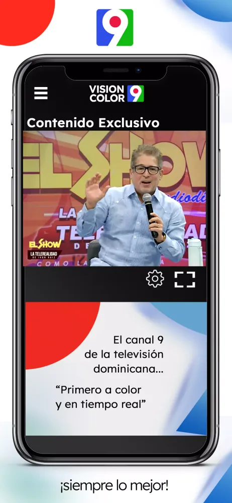 Color Visión Canal 9應用截圖