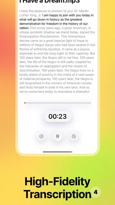 Whisper Transcribe - Dictation Screenshots