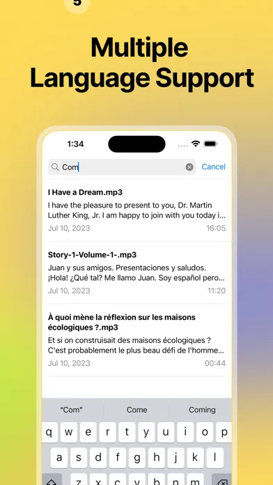 Whisper Transcribe - Dictation Screenshots