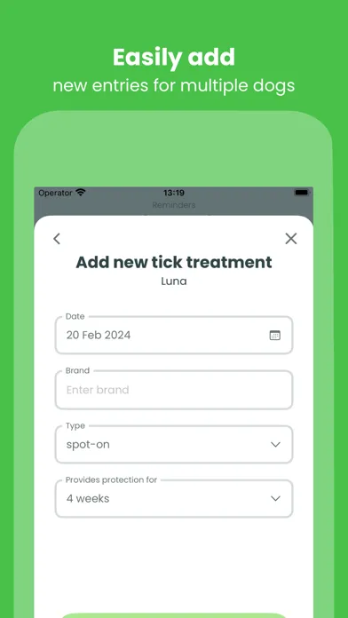 Zrzuty ekranu DogDoc - Dog Health Assistant