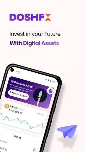 Tangkapan skrin DoshFx - Buy Bitcoin