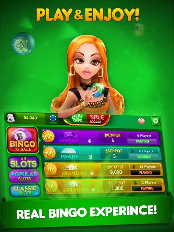 Скриншоты Bingo City 75: Bingo & Slots iPad 